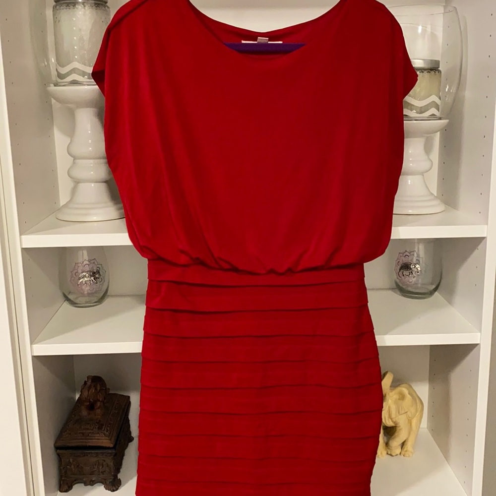 Red dress